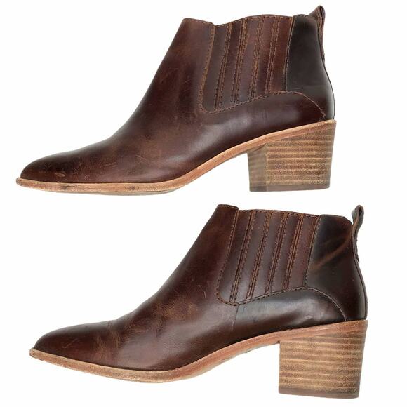 Madewell leather Myles Ankle Booties - Picture 3 of 7